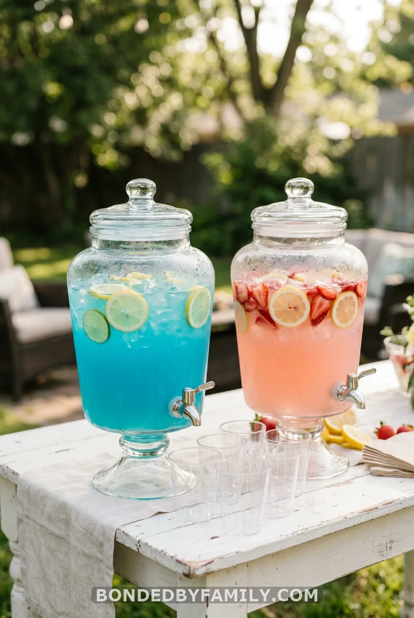 The Classic Two-Dispenser Pink & Blue Punch