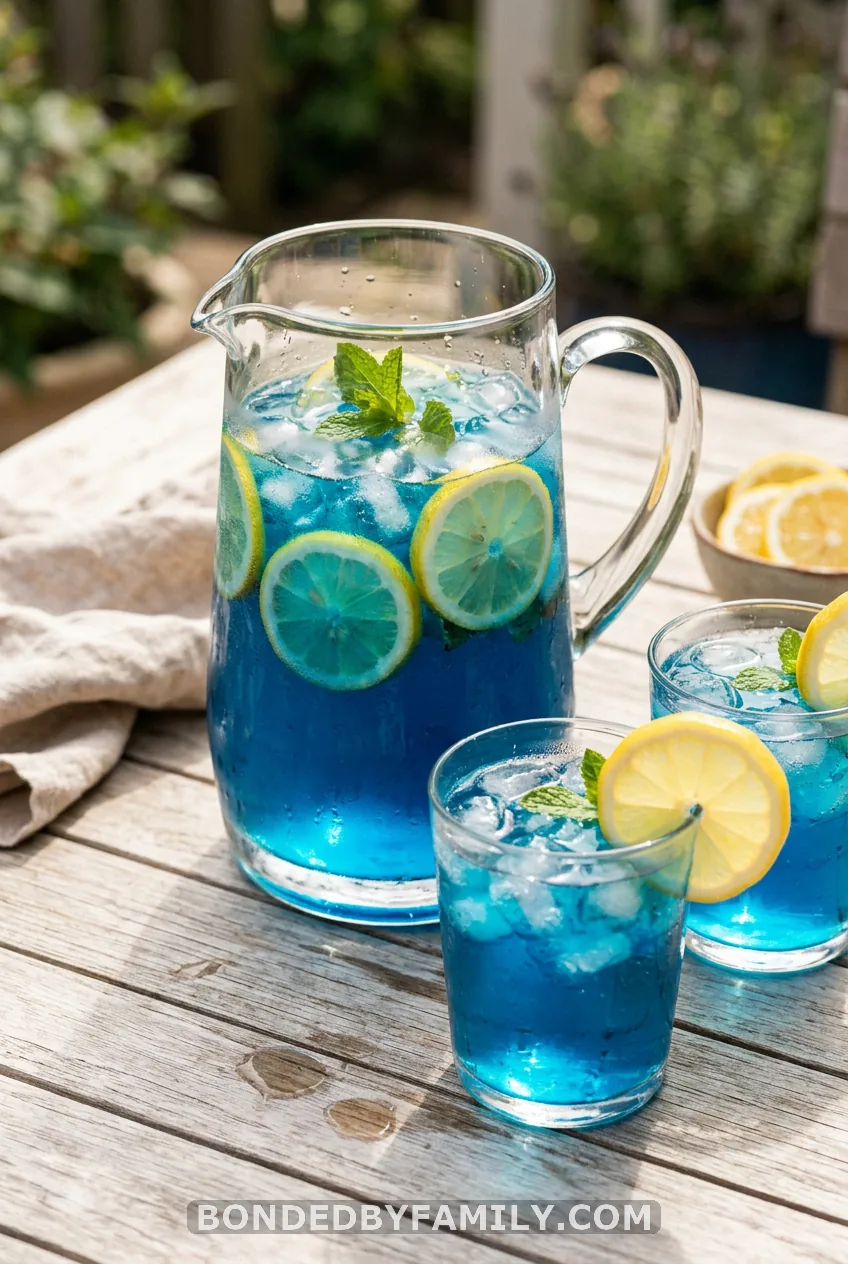 Blue Lagoon Mocktail Punch