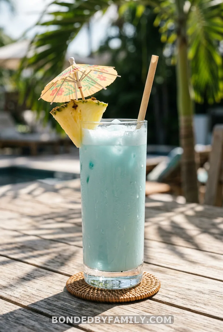 Baby Blue Colada Punch
