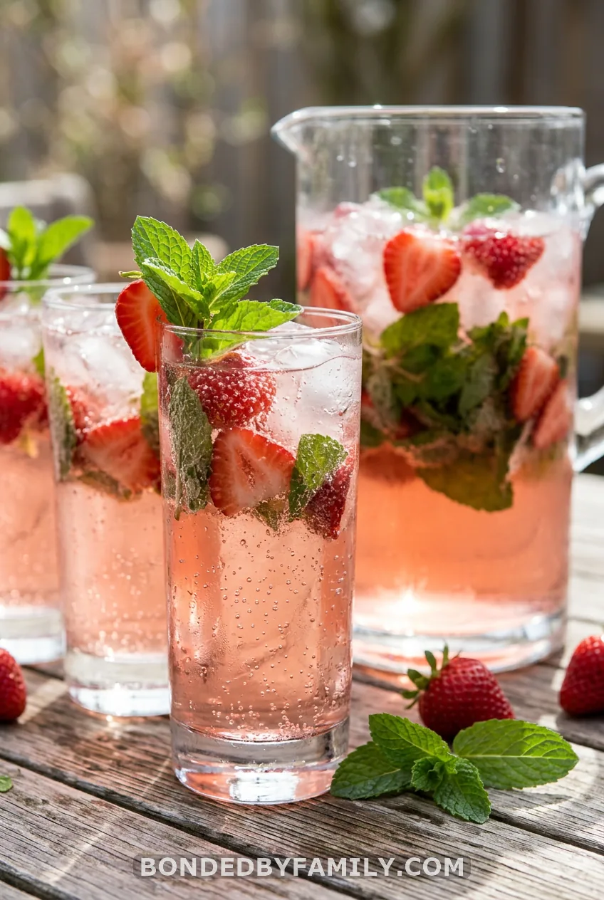 Pink Strawberry Sparkler