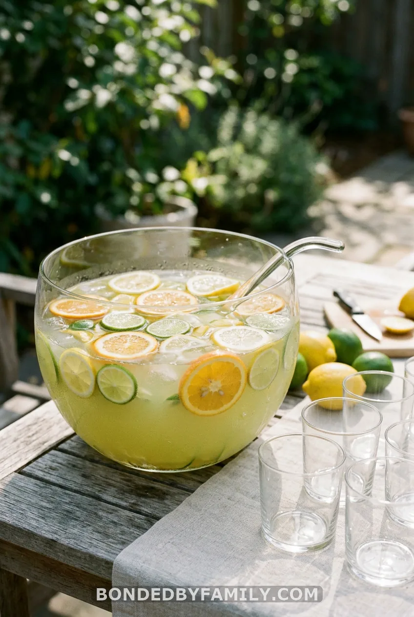 Neutral Punch for a Keep-It-Secret Shower