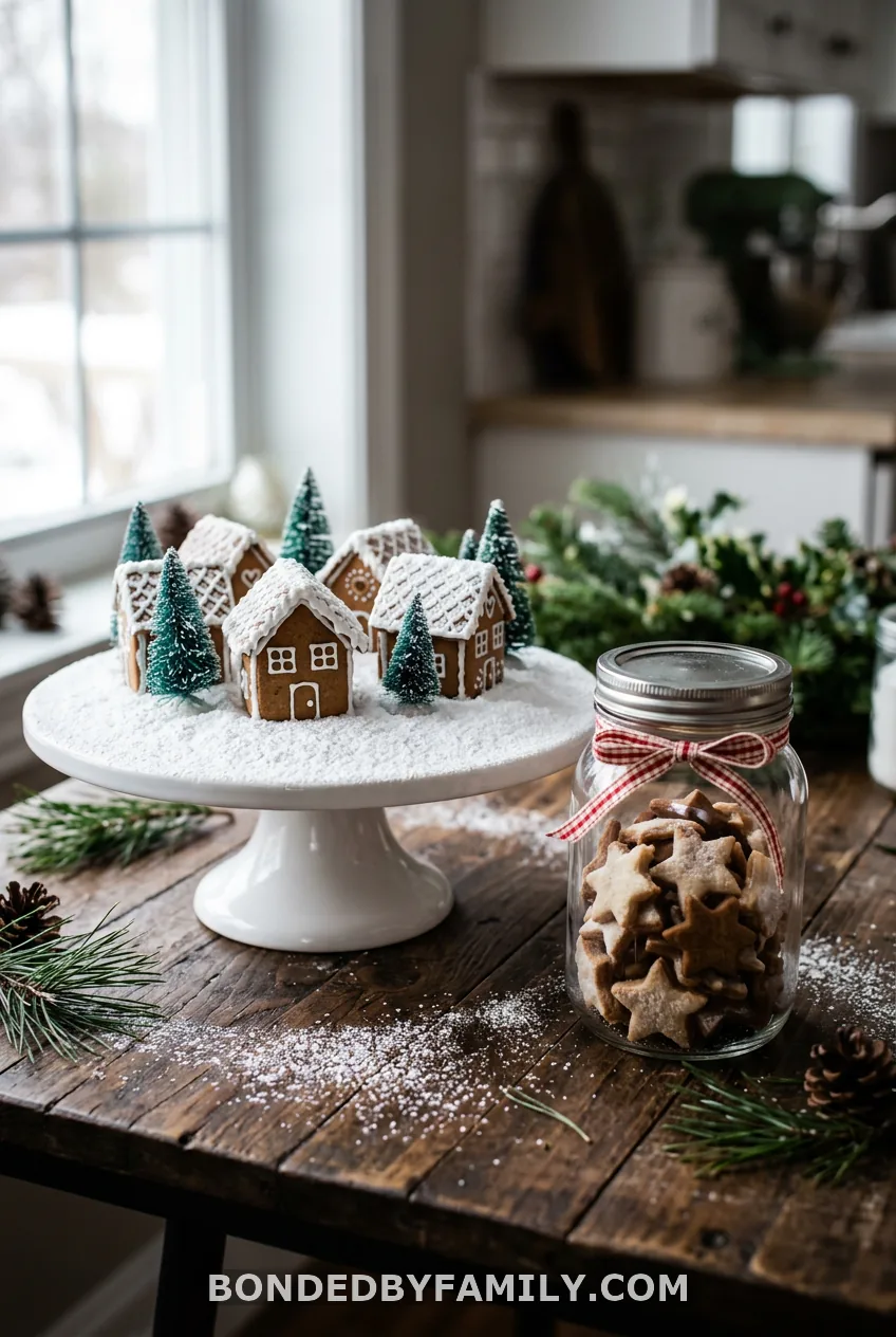 Centerpieces: Houses, Villages and Cookie Jars