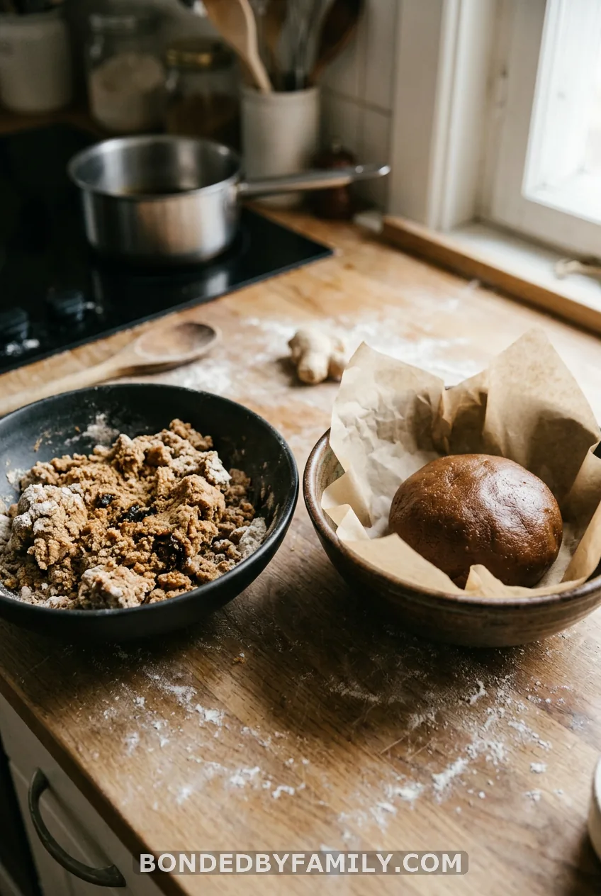 Choose No-Cook or Stovetop Gingerbread Playdough