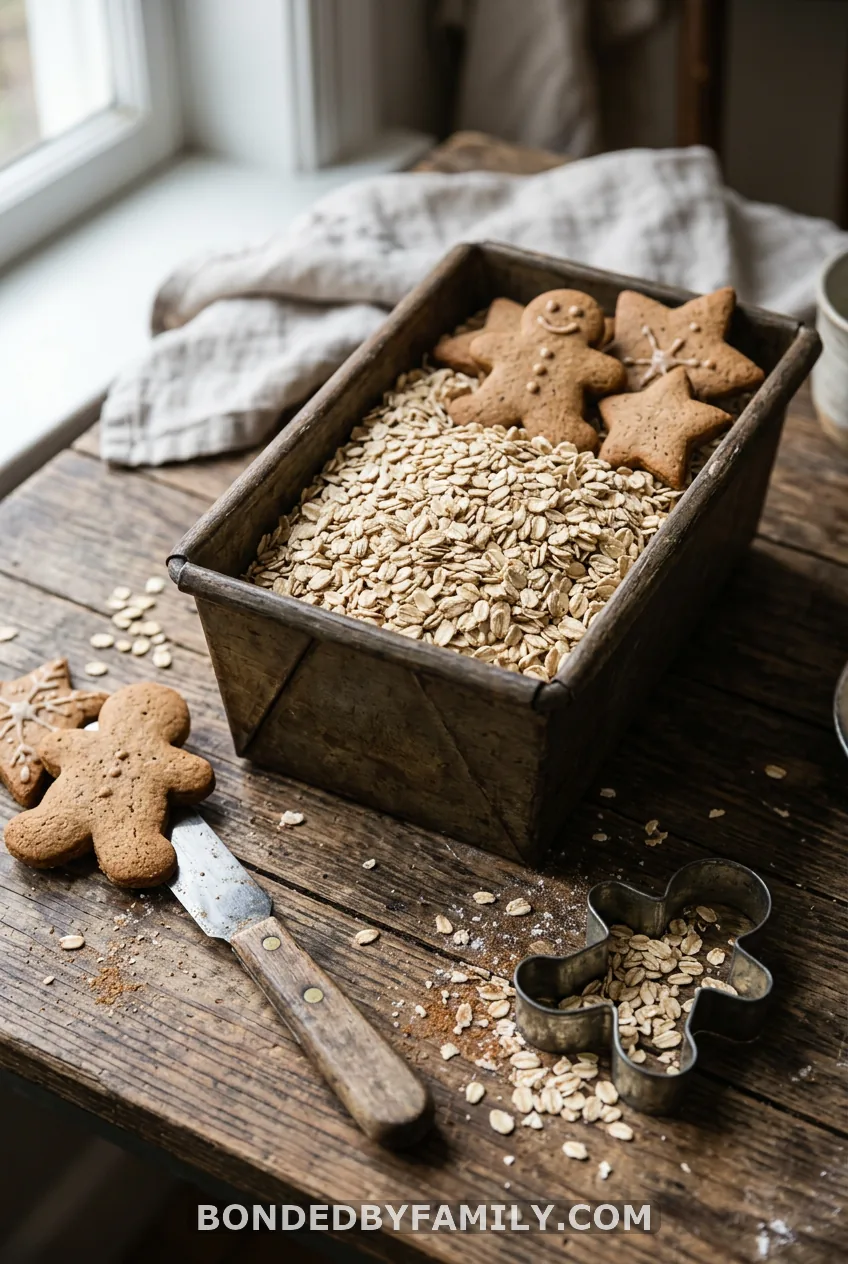 Gingerbread Cookie Sensory Bin