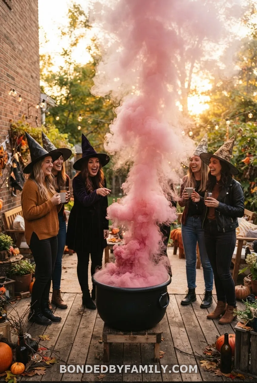 Witches' Cauldron Smoke Reveal