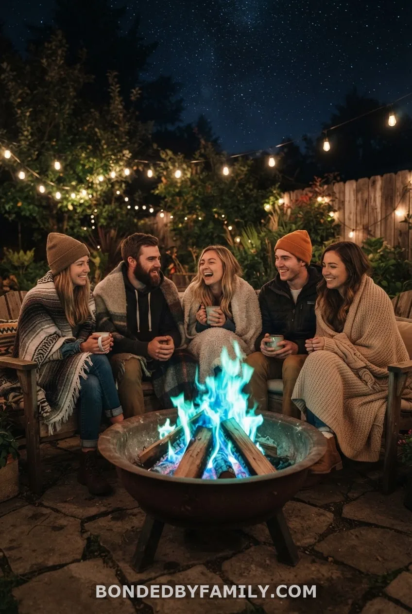 Bonfire Color Flame Reveal