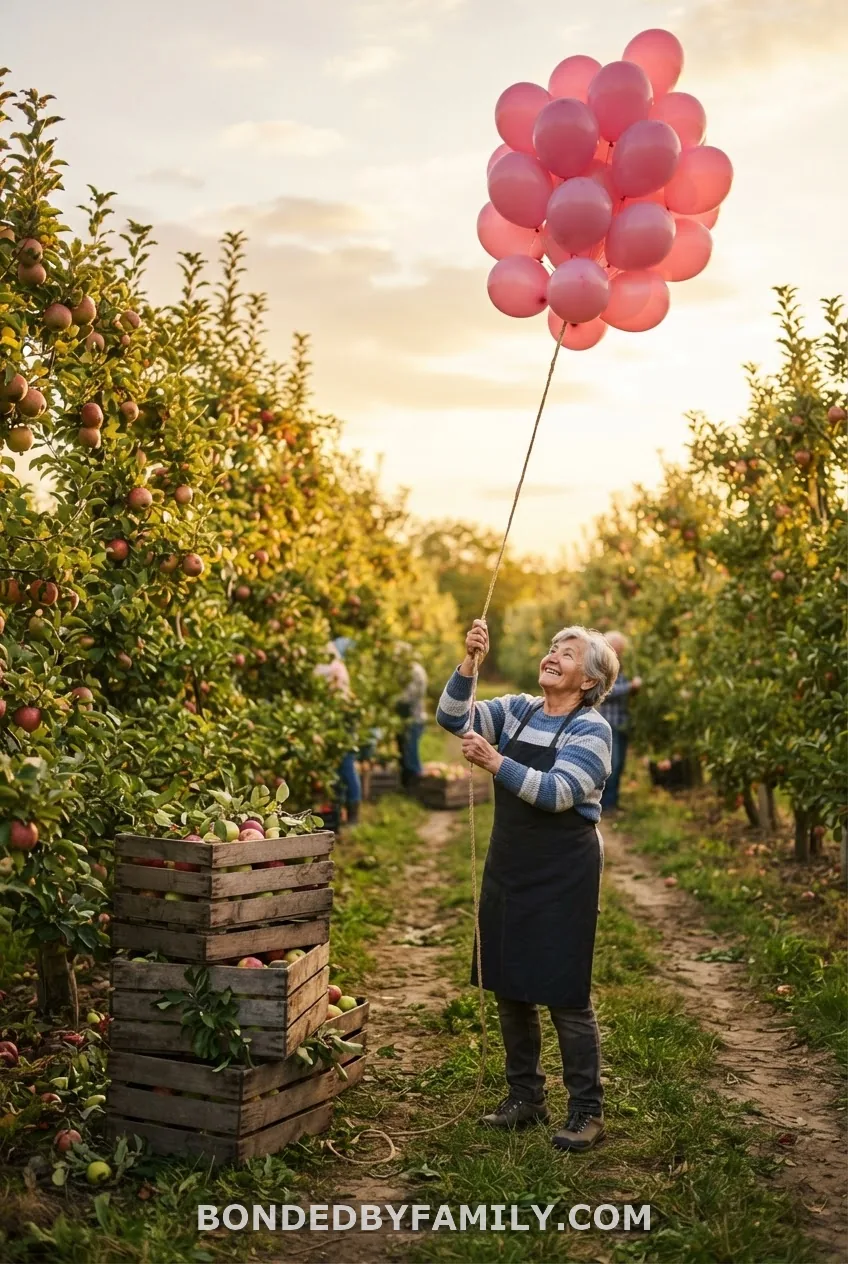 Orchard Apple Crate Balloon Pull