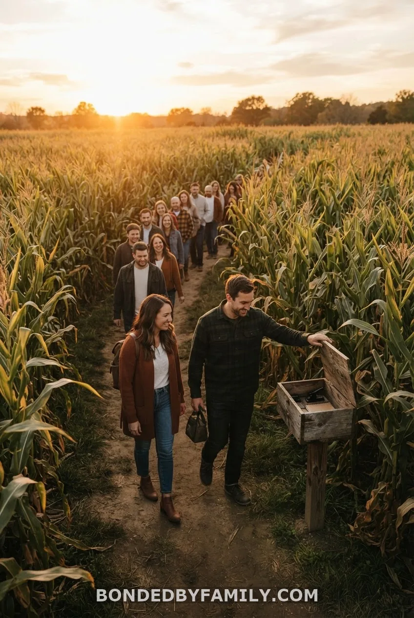 Corn Maze Reveal Walk