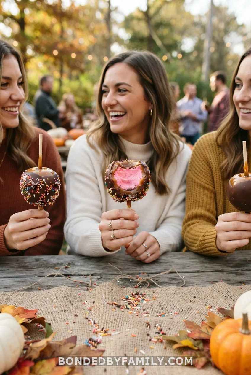 Caramel Apple Bite Reveal