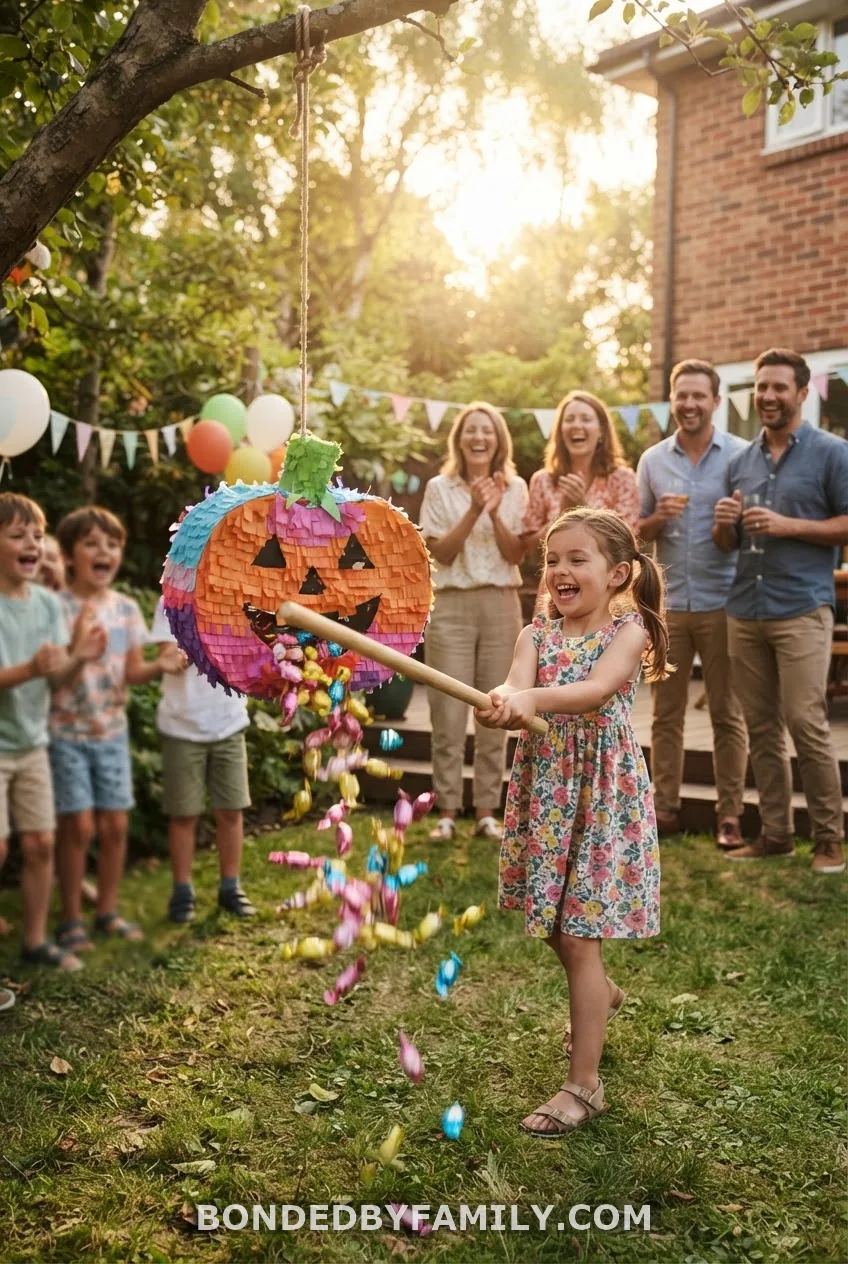 Candy Piñata and Reverse Trick-or-Treat