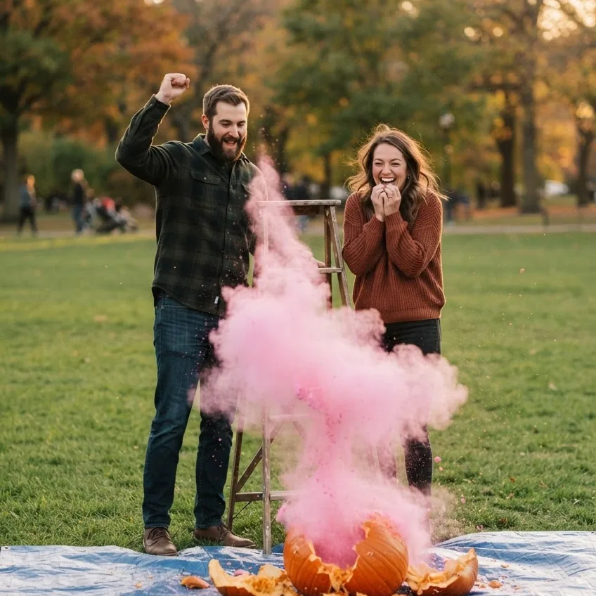 Pumpkin Smash Powder Reveal