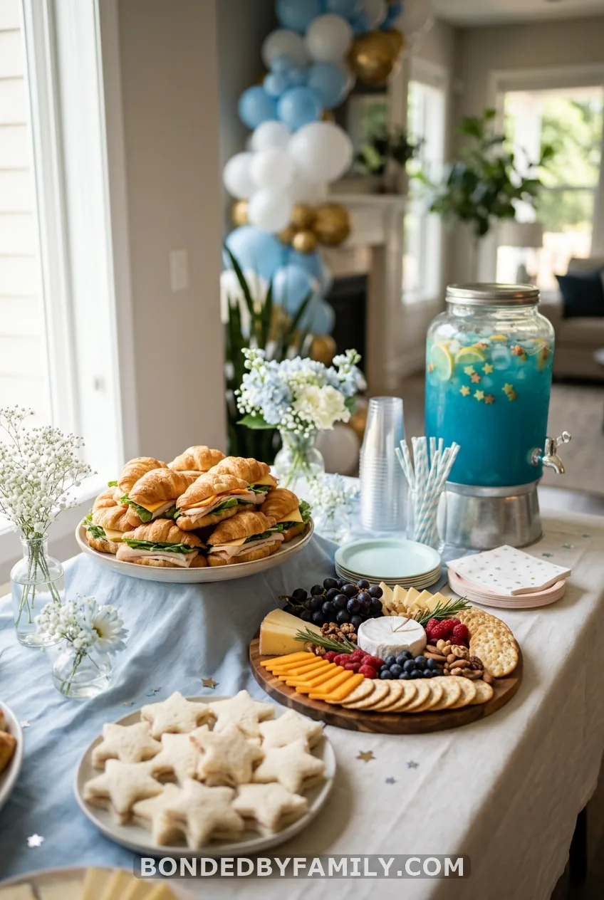 Moon and Star Food Table