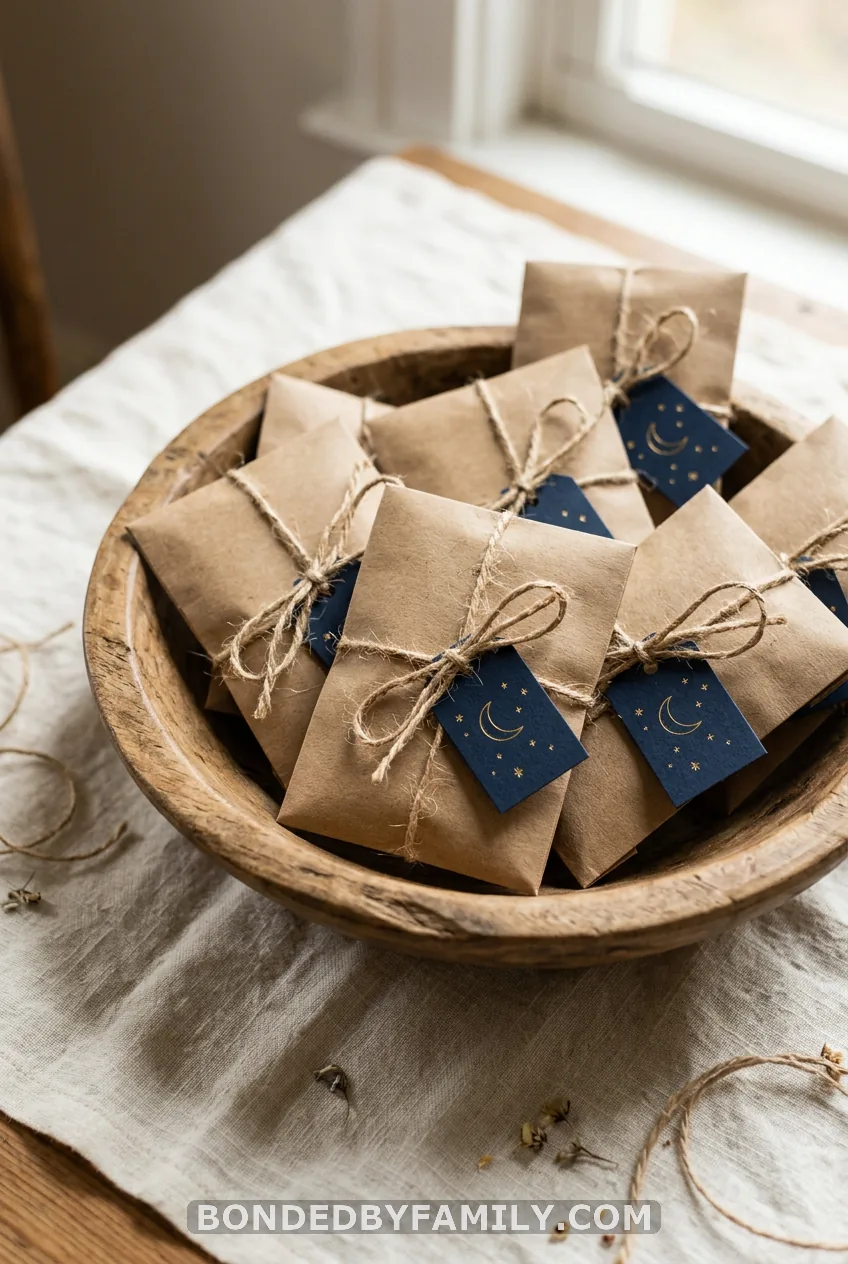 Moonflower Seed Packet Favors