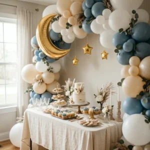 7 Over the Moon Baby Shower Ideas for a Boy, Girl or Surprise