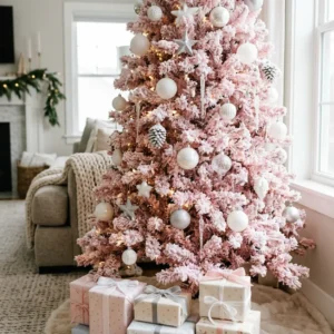 16 Pink Christmas Baby Shower Ideas for a Baby Girl Born in December