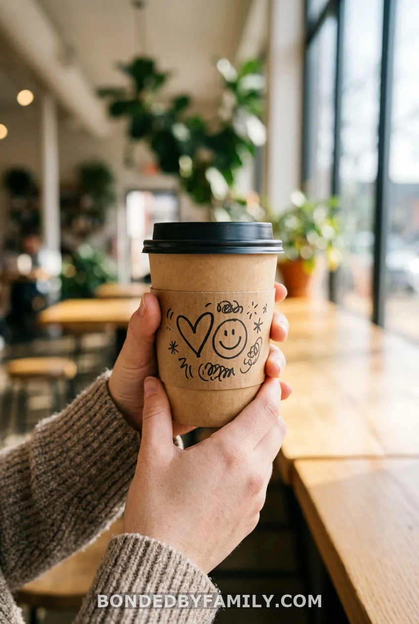 A Custom Coffee Cup From Her Favorite Café
