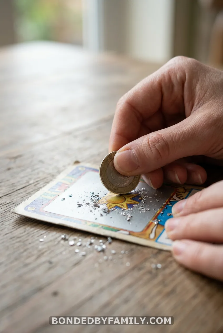 A Scratch-Off Card