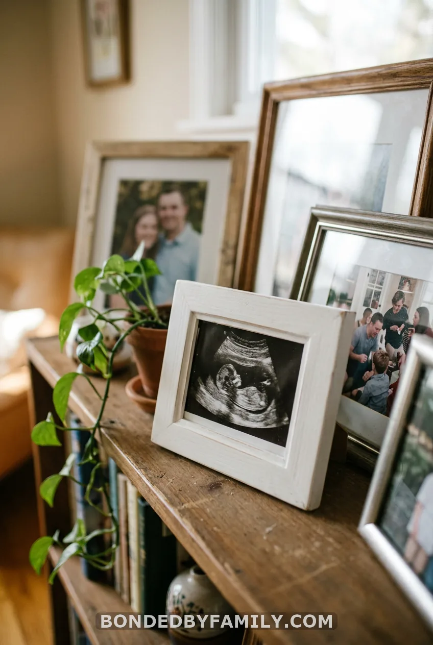 Framed Ultrasound Photo