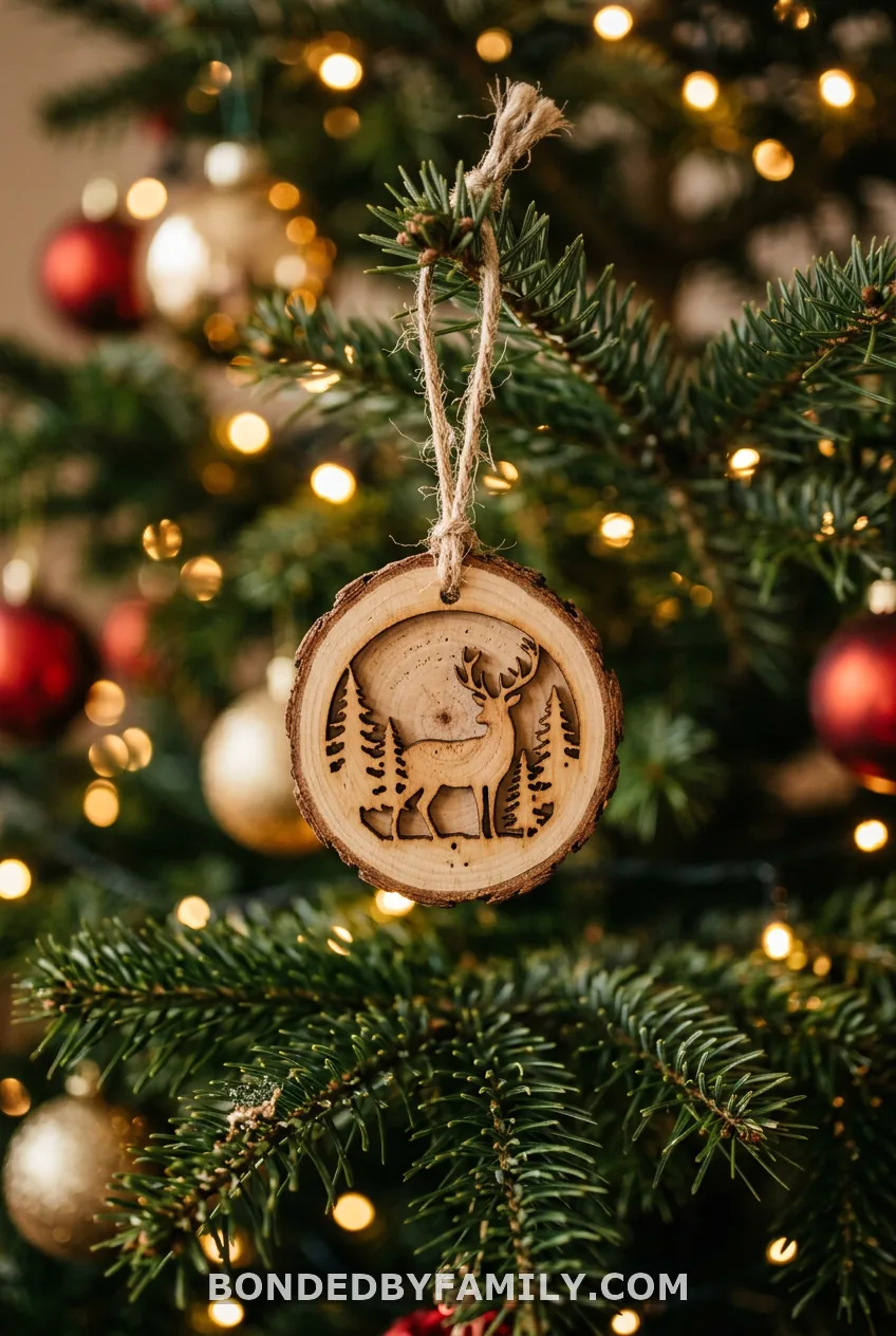 A Personalized "Promoted to Grandparents" Ornament