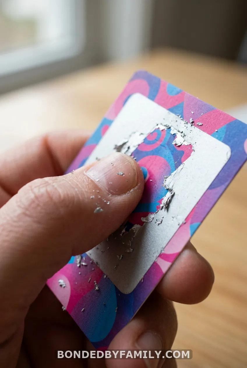A Scratch-Off Card