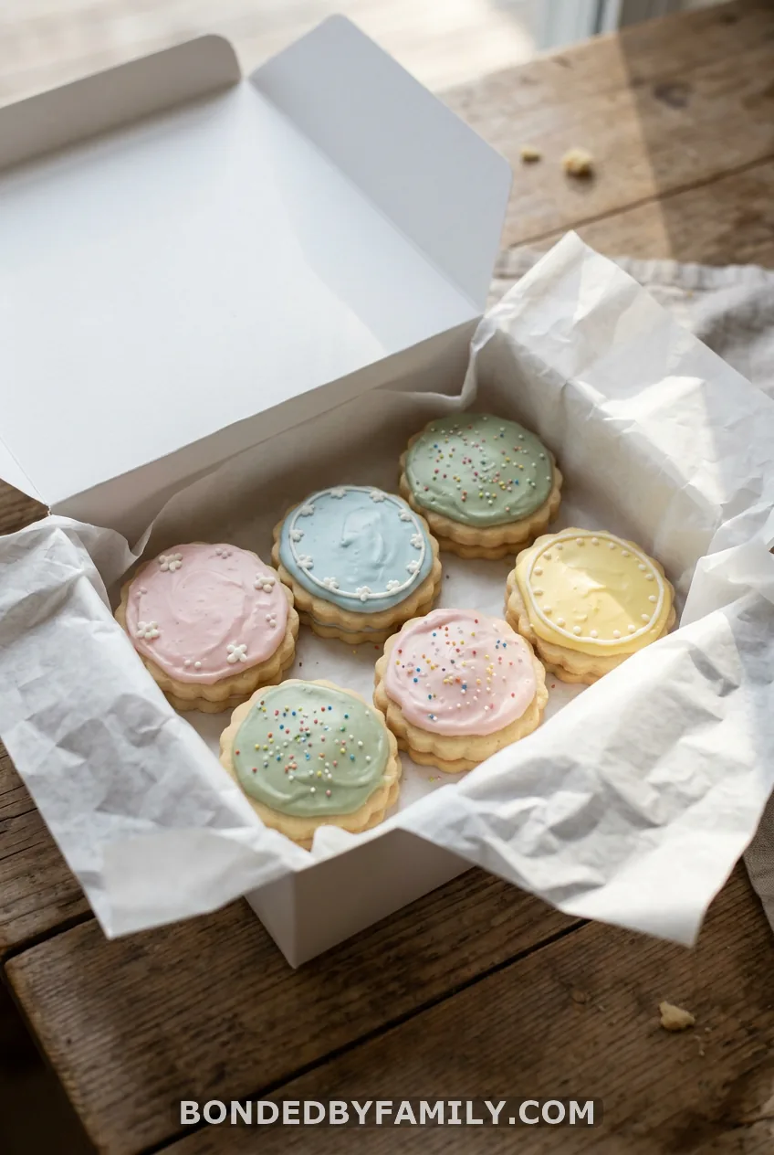 Decorated Cookies in an "Official Promotion" Box