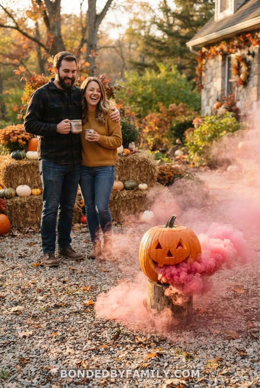 Pumpkin Smoke Bomb Reveal (The Crowd-Pleaser)