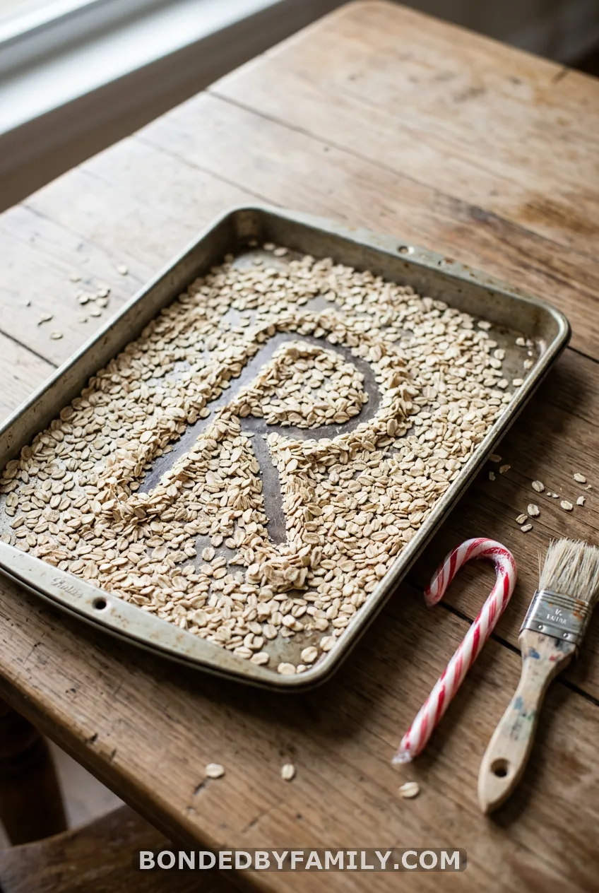 Reindeer Food Writing Tray