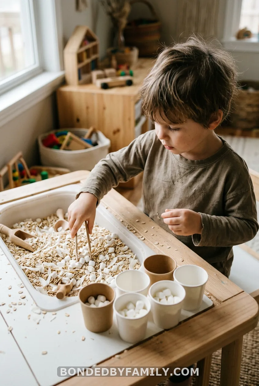 Marshmallow Reindeer Food Bin
