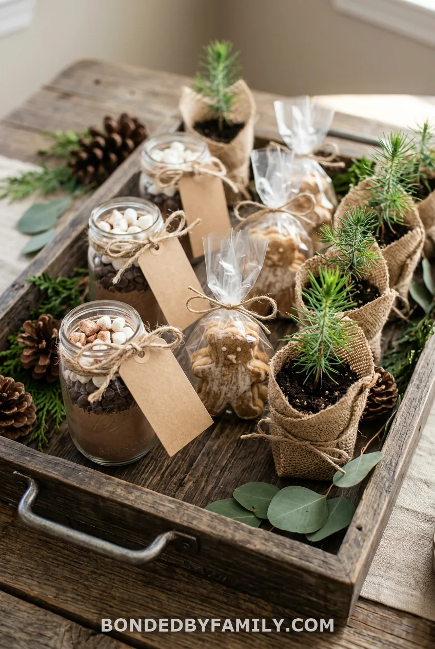 Set Up a Cozy Favor Bar