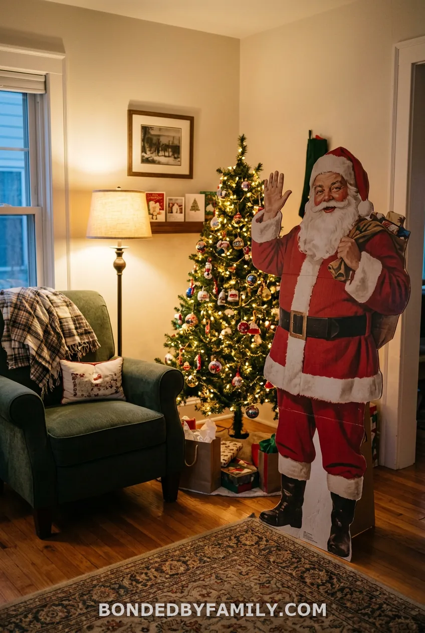 Oversized Santa Cutout