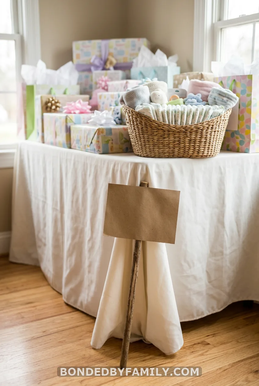 "Park Your Sleigh Here" Gift Table Sign