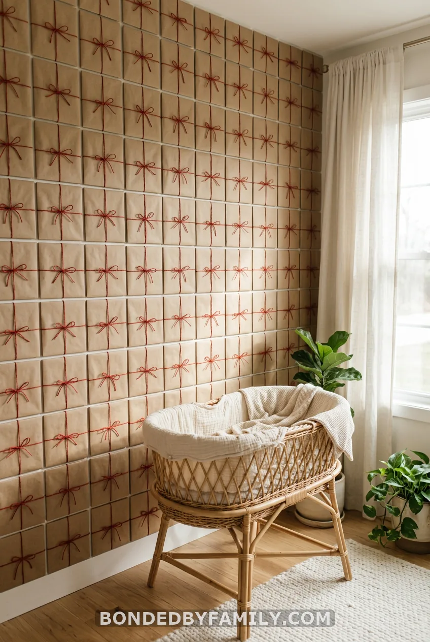 Wrapped-Present Wall