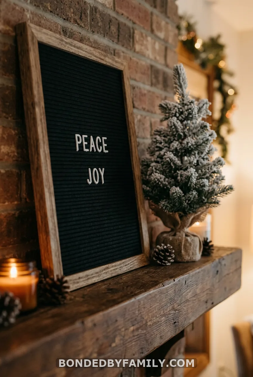"Merry Christmas, Baby" Letterboard