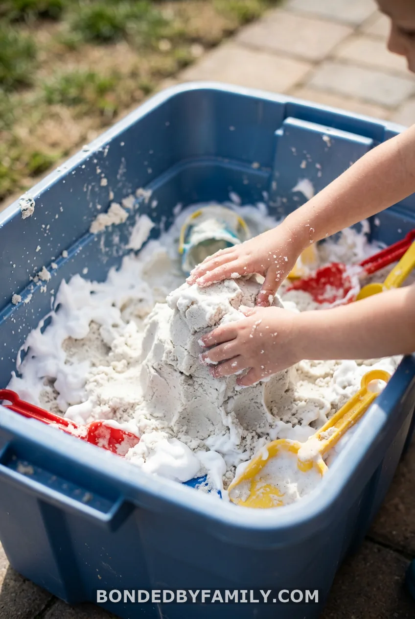 Shaving Cream Cloud Sand
