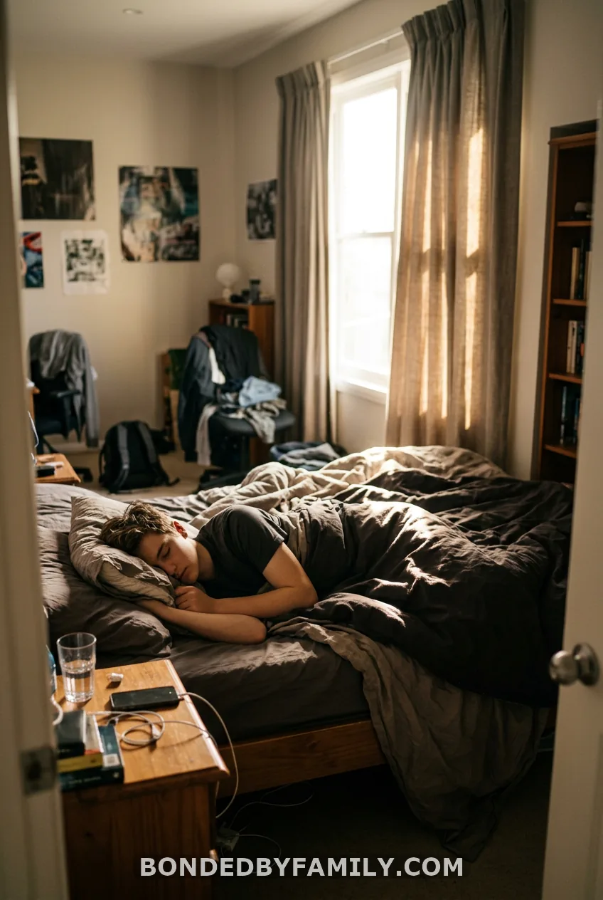 His Sleep Clock Shifts