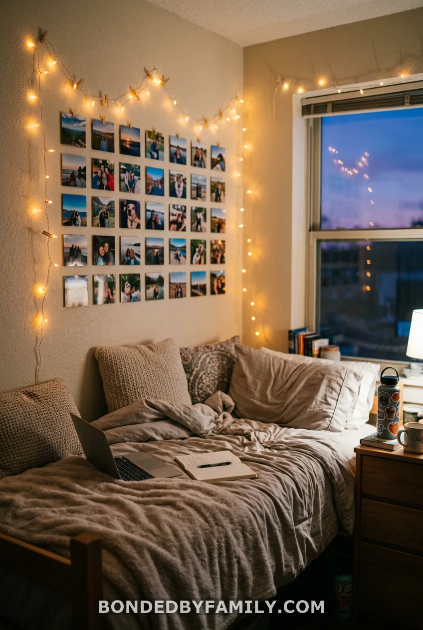 Fairy Lights and Magnetic Photo Tiles
