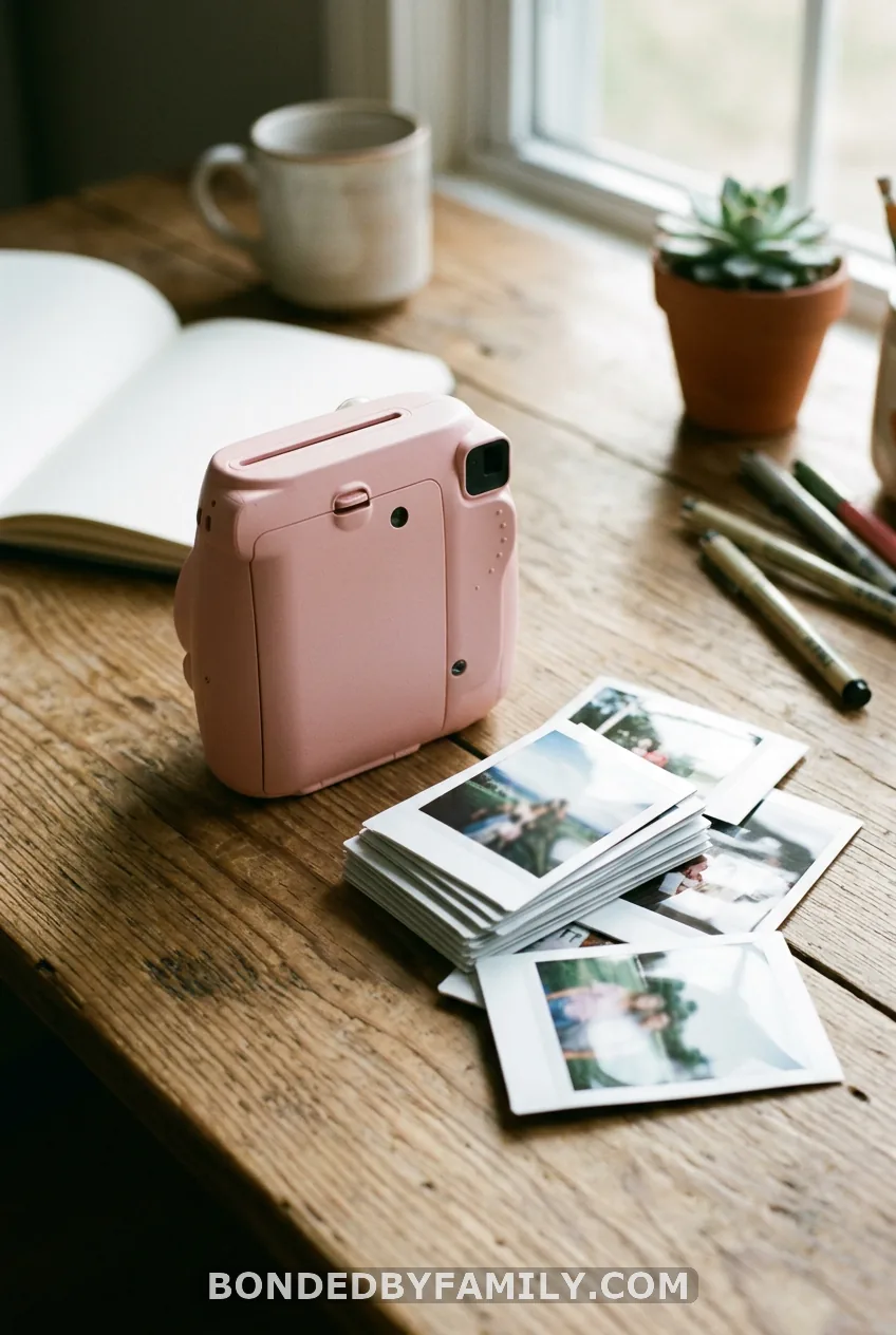 A Polaroid or Film Camera