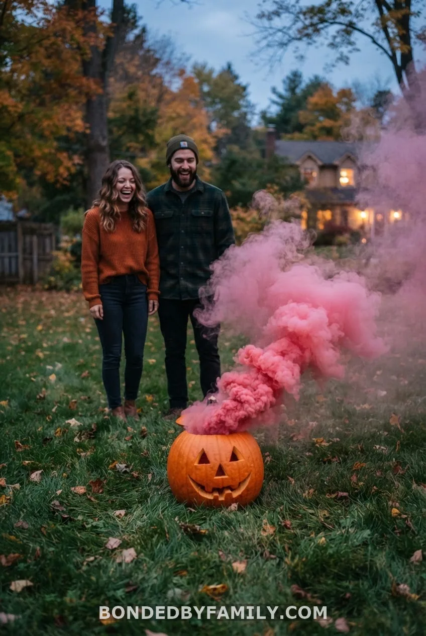 Pumpkin Smoke Bomb Reveal