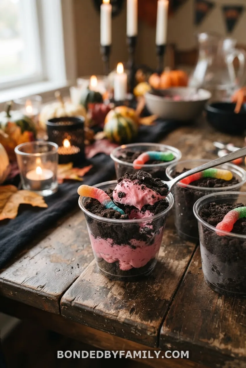 Witch's Brew Pudding Cups