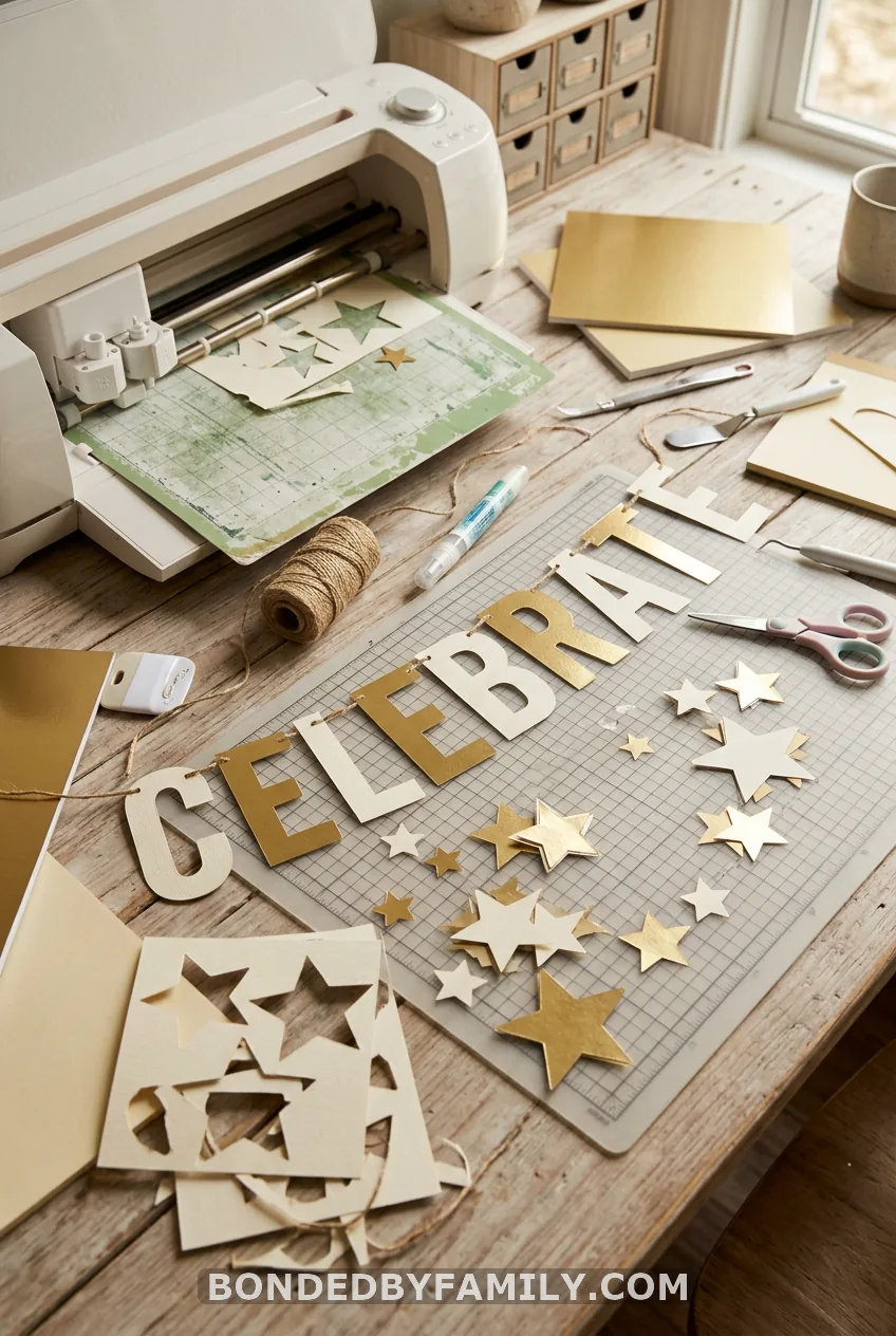 Cut a Twinkle Twinkle Banner with Your Cricut