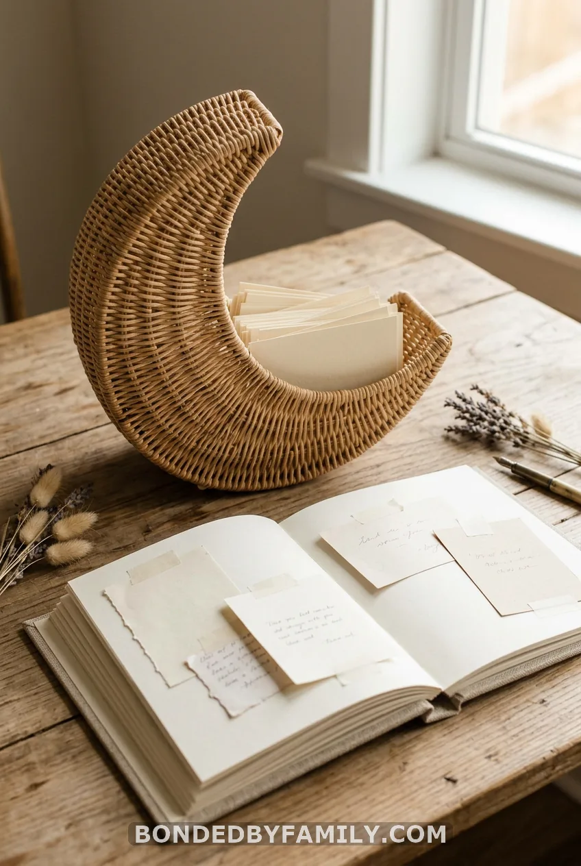 Gather Advice and Wishes in a Keepsake Book