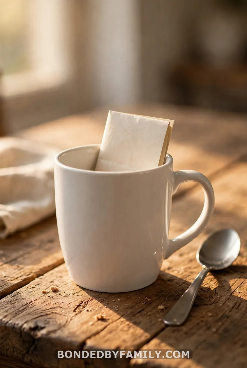 Hide the Message in His Morning Mug