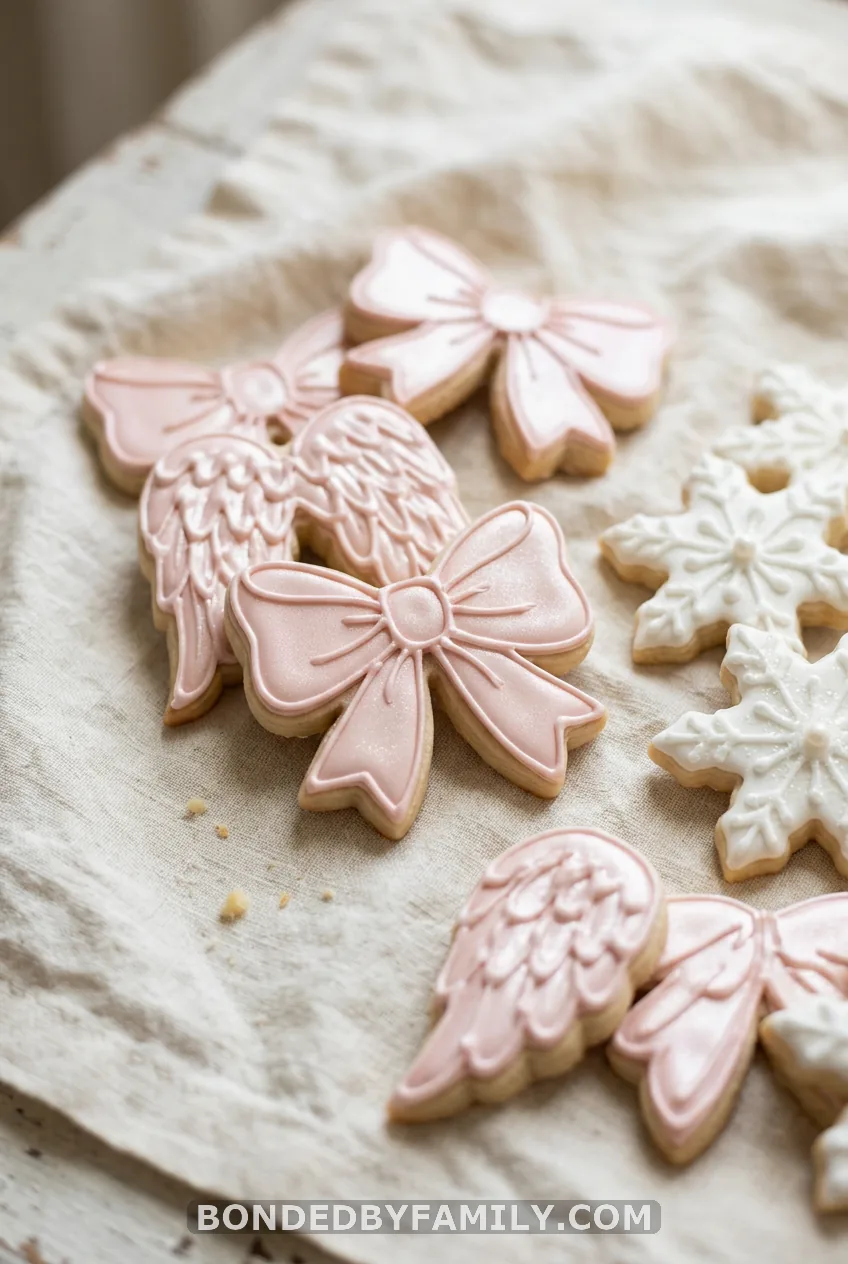 Blush Pink Bows and Angel Wings