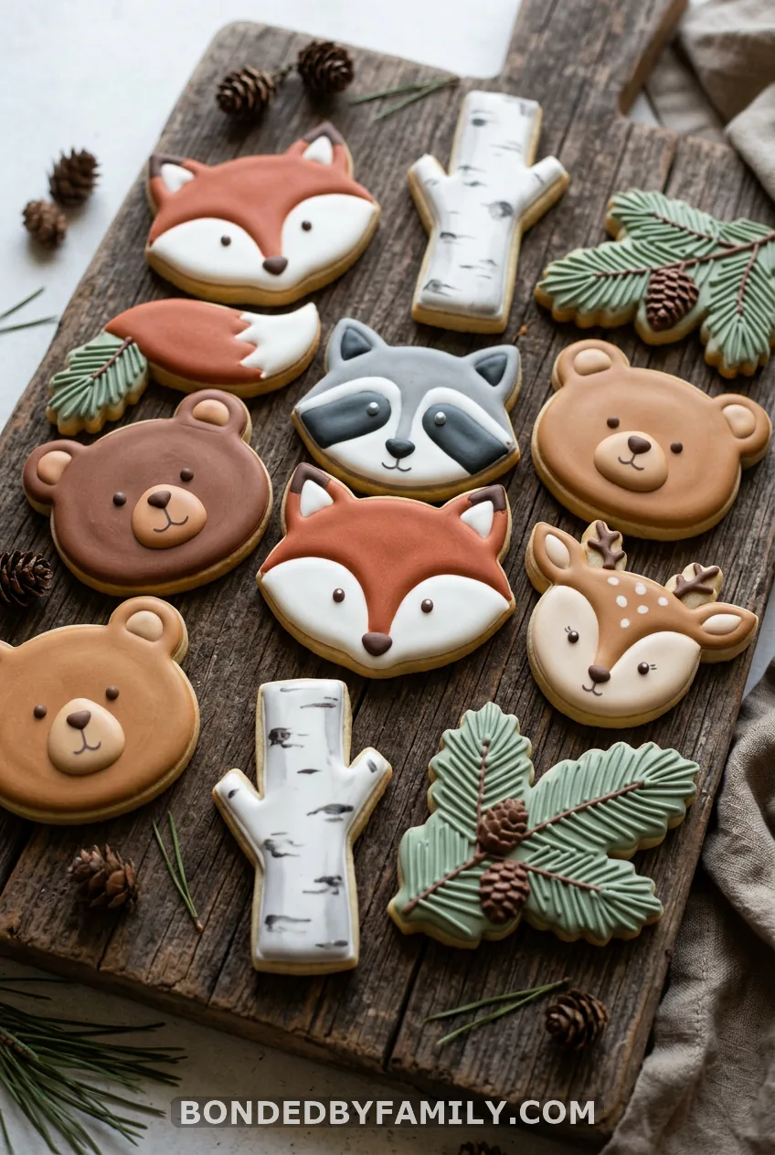 Woodland Winter Animal Cookies