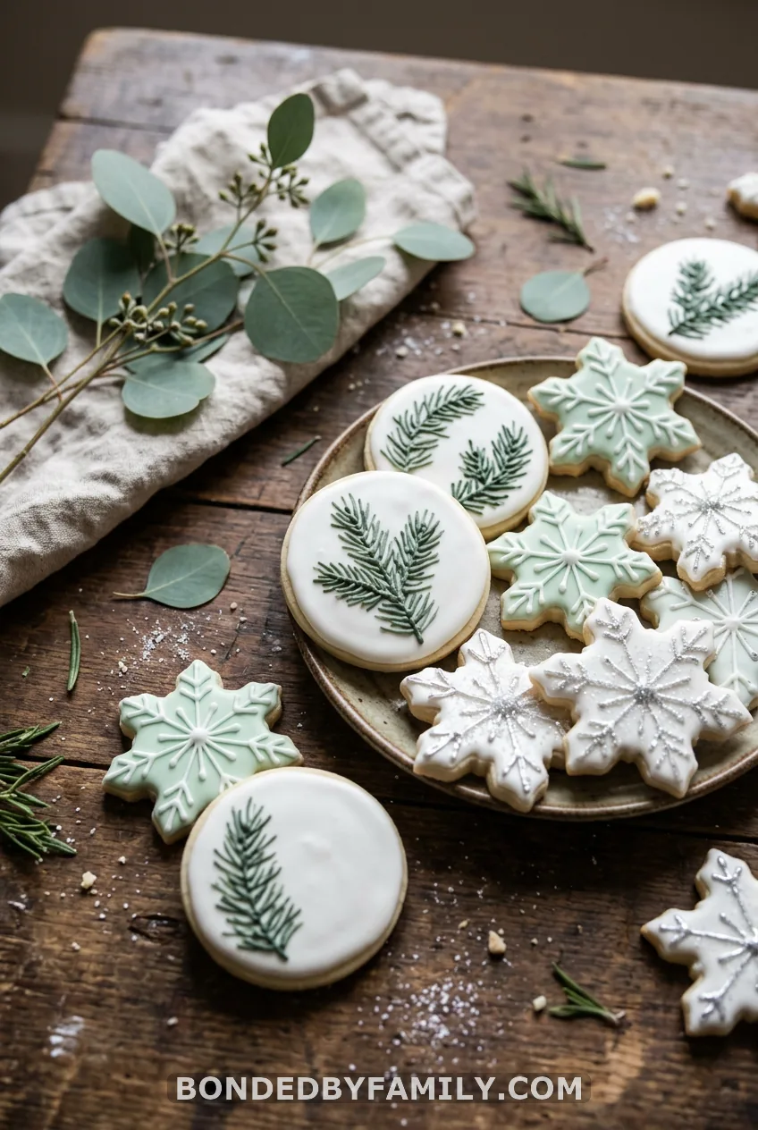 Sage, Forest and Mint Evergreen Cookies