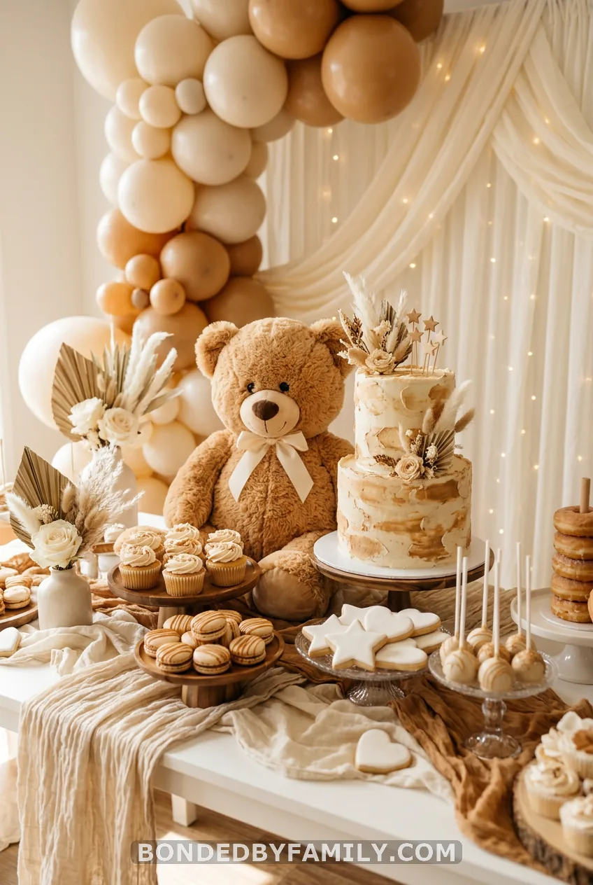"We Can Bearly Wait" Classic Teddy Bear