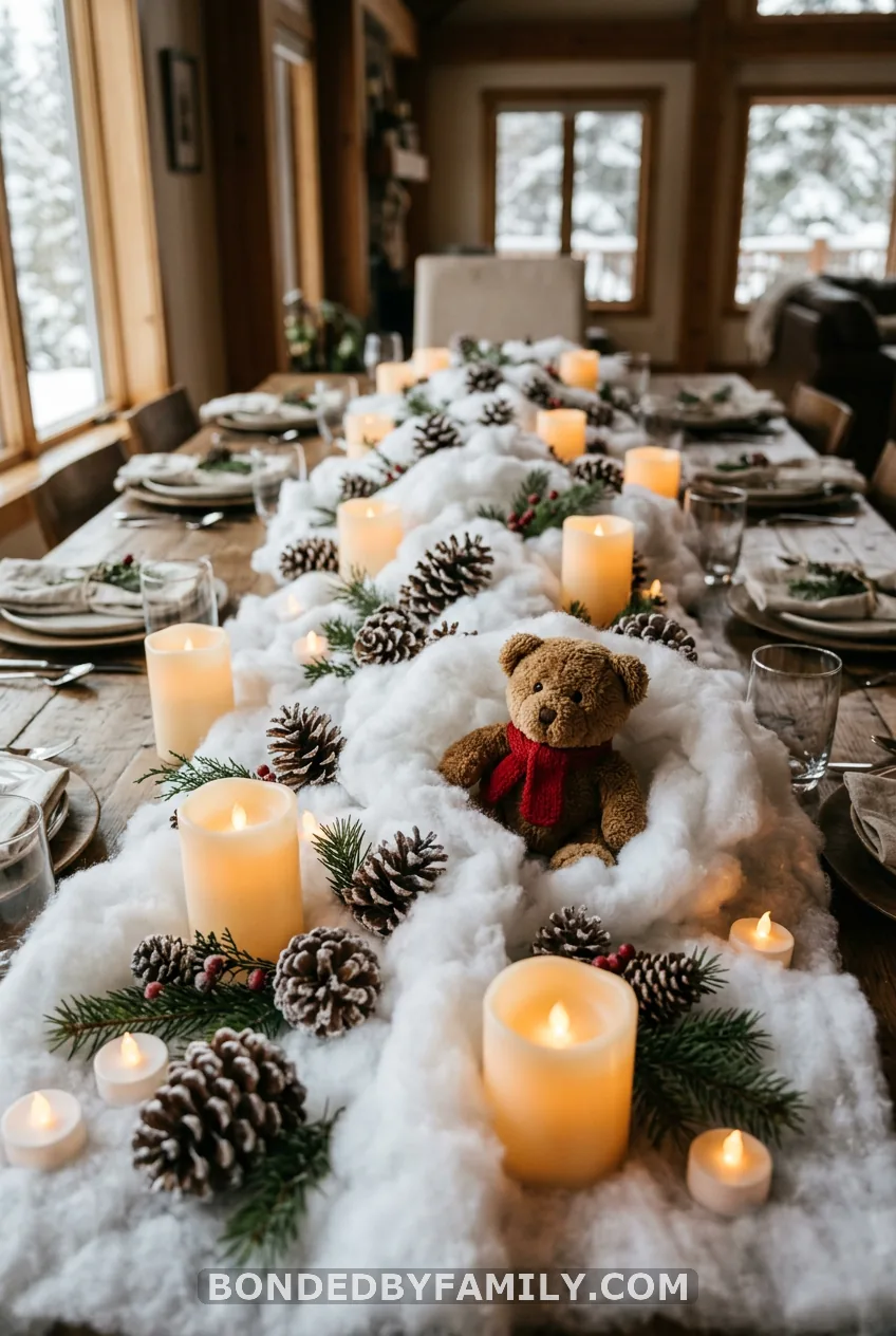 Snow Tablescape