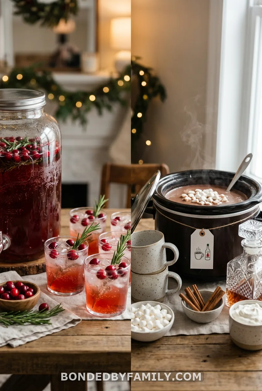 Mommy Mocktail and a Spiked Cocoa