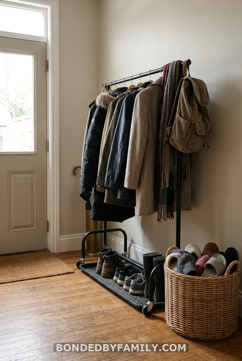 Build a Coat and Boot Station