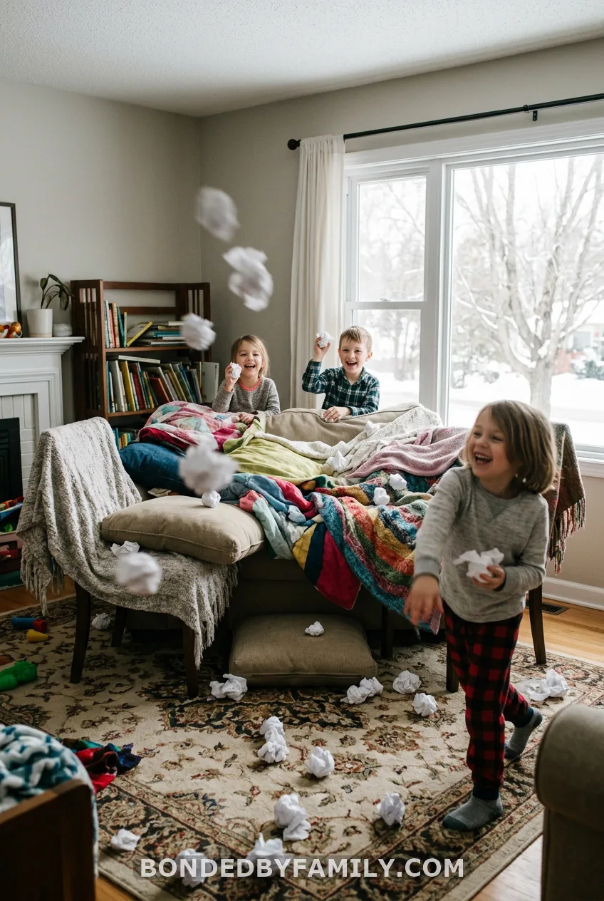 Indoor Snowball Fight